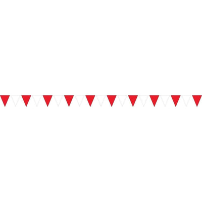Canada Day Plastic Pennant Banner
