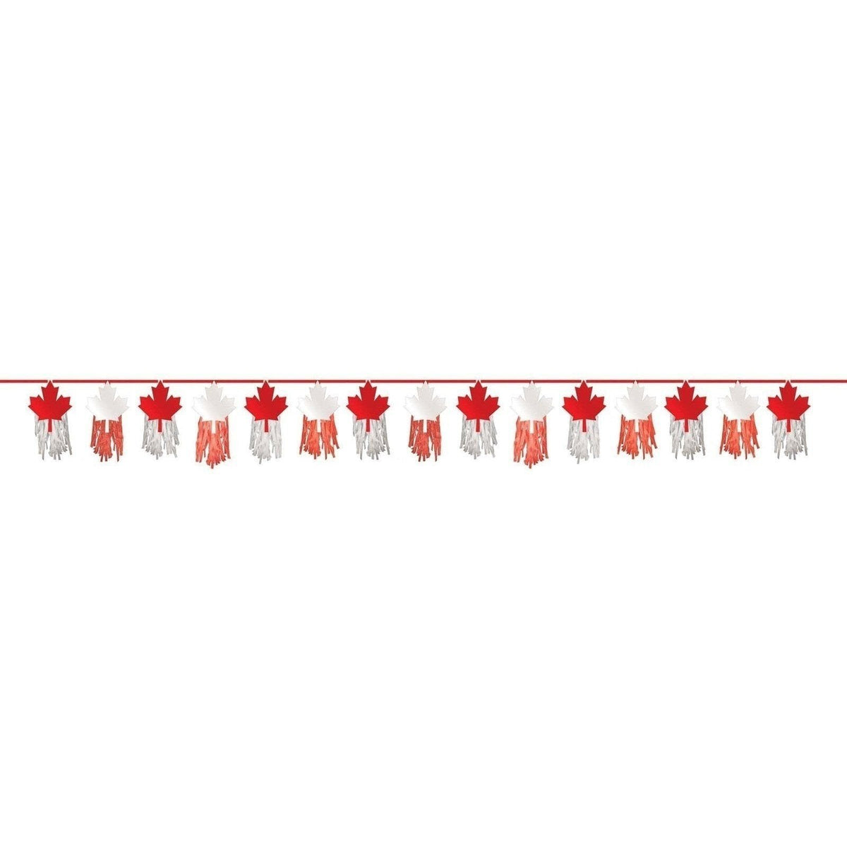 Canada Day Tissue Garland