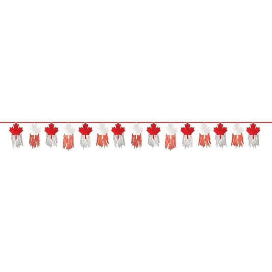 Canada Day Tissue Garland