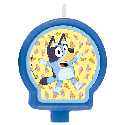 Bluey Birthday Candle