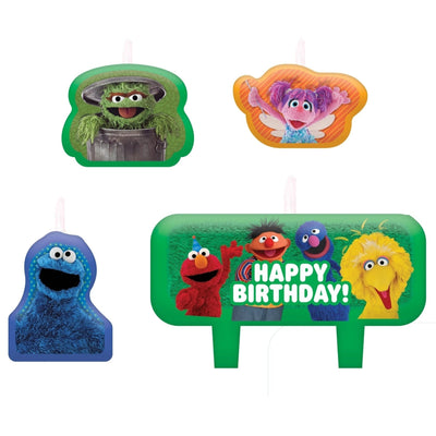 Everyday Sesame Street Birthday Candle