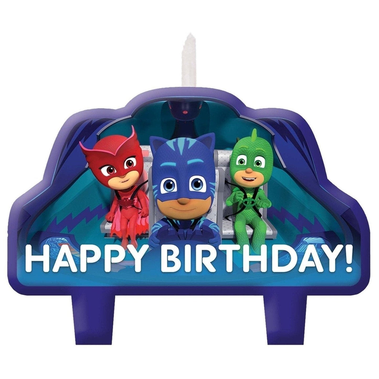 Pj Masks Birthday Candle Set