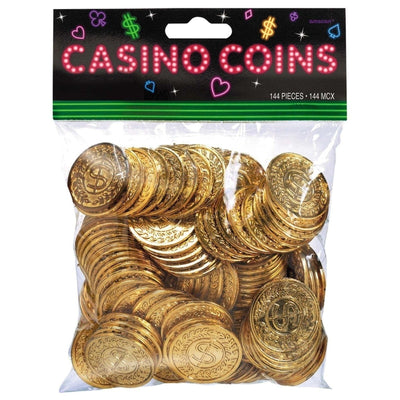 Casino Gold Coins 144 Count