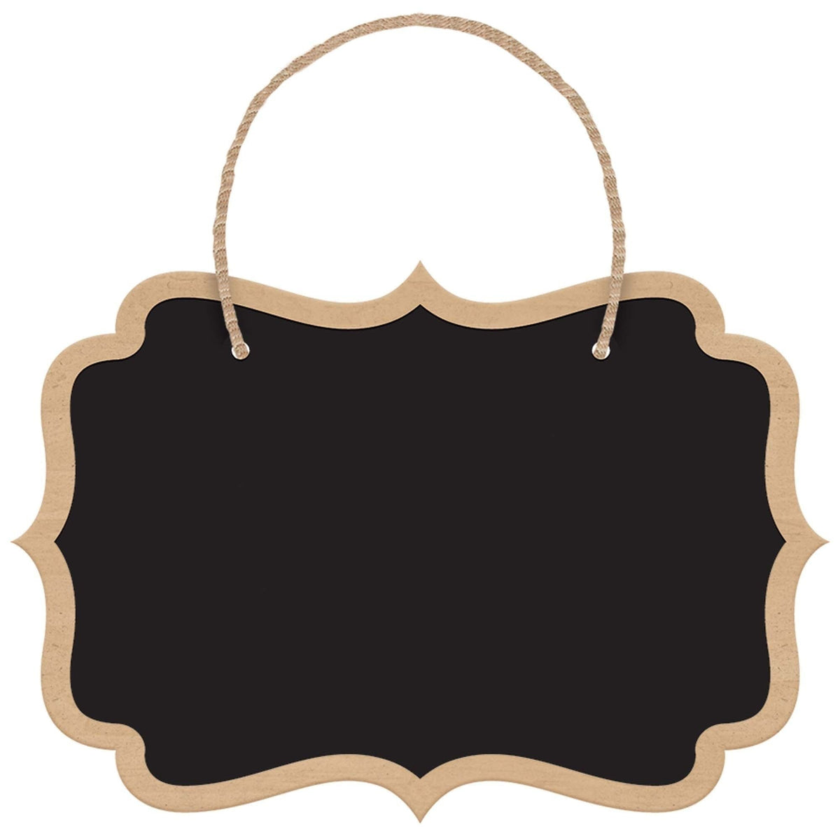 Chalkboard Hanging Sign, 8 Count.