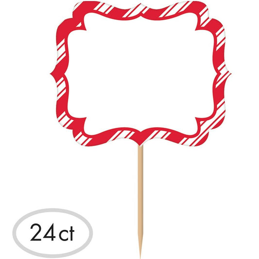 Christmas Label Pick - Small