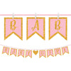 Clothespin Letter Banner - Girl