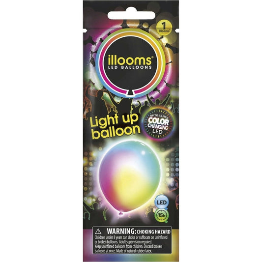 Color Changing Light Up Balloon, 1 Count - 70Pkg