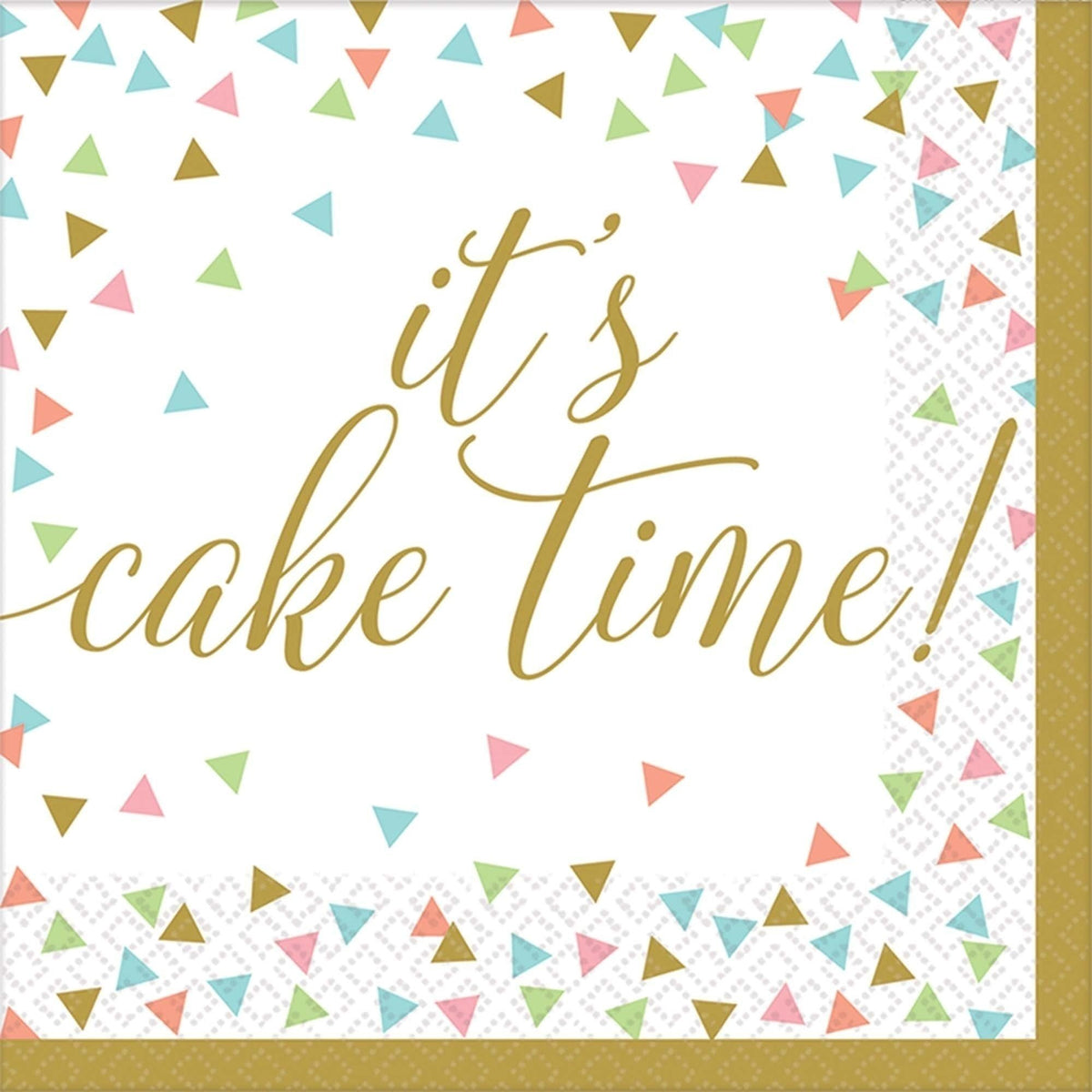 Confetti Fun Luncheon Napkin