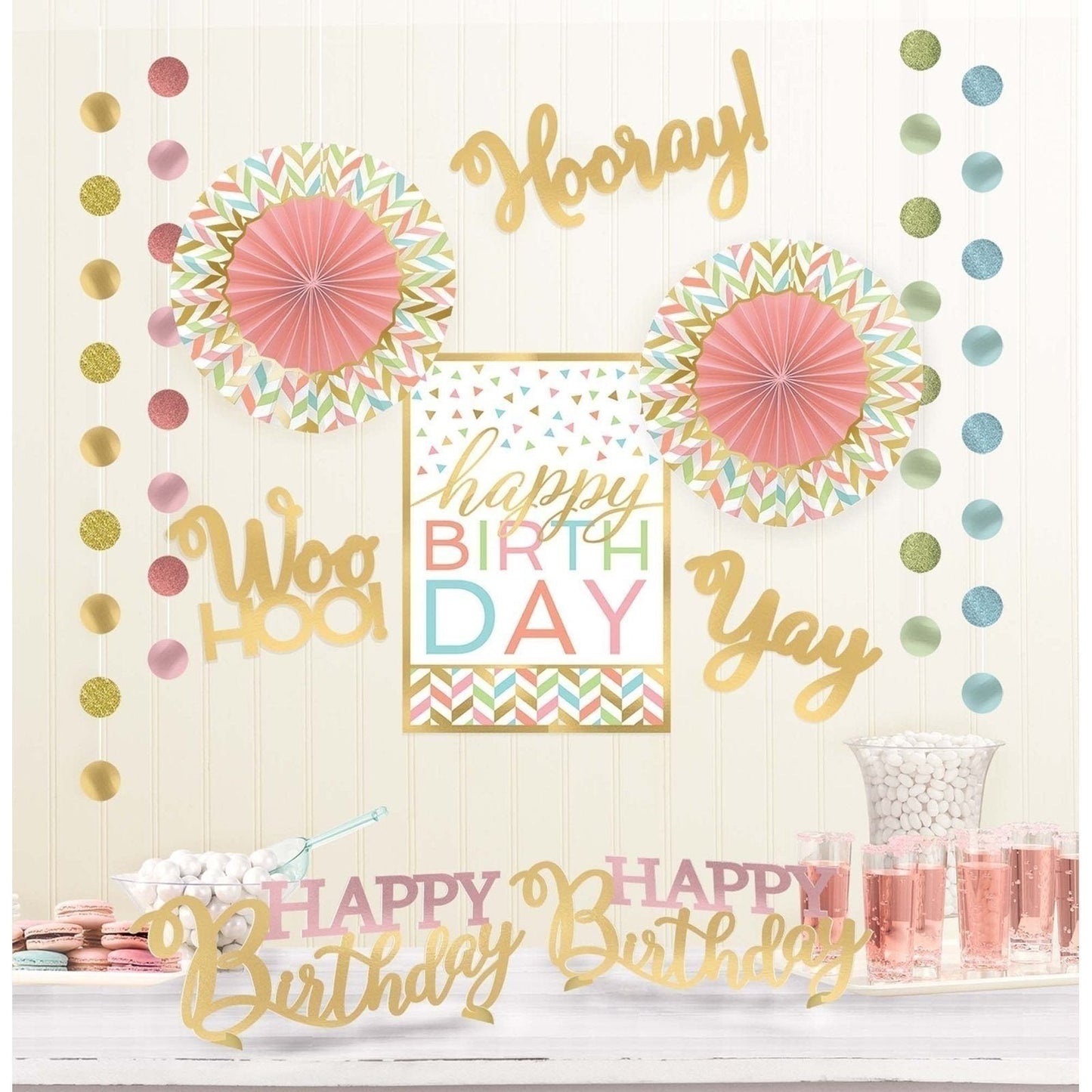 Confetti Fun Room Decorating Kit