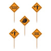 ConstruCountion Sign Picks AssToddler - Designs