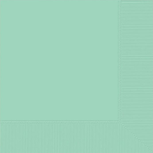 Cool Mint Beverage 2-Ply Napkins, 50 Count