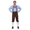 Lederhosen Brown Adult Costume