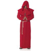 Monk Robe Red Adult Costume