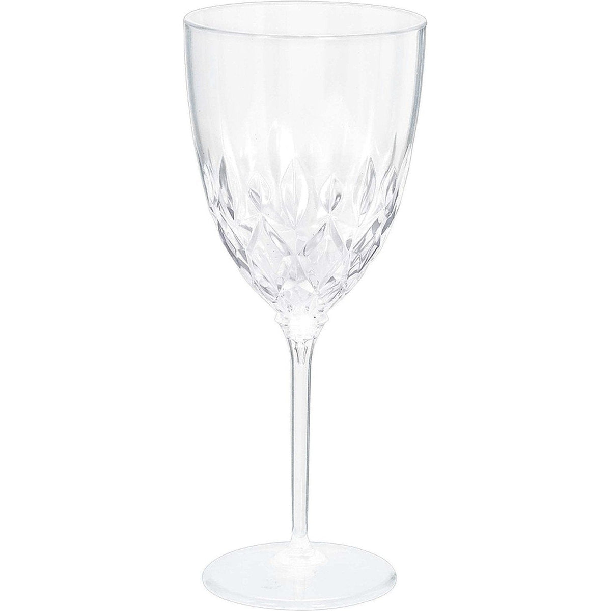 Crystal Look Wine Glasses - Clear