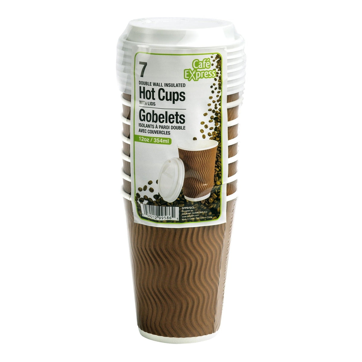 Cup - Ripple Hot/Cold W/Lid