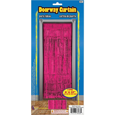 Curtain - 3' X 8' Hot Pink