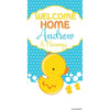 Customizable Deluxe Door Banner - Baby Rubber Duck