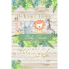 Customizable Yard Sign / Lawn Sign Baby Shower Jungle Animal
