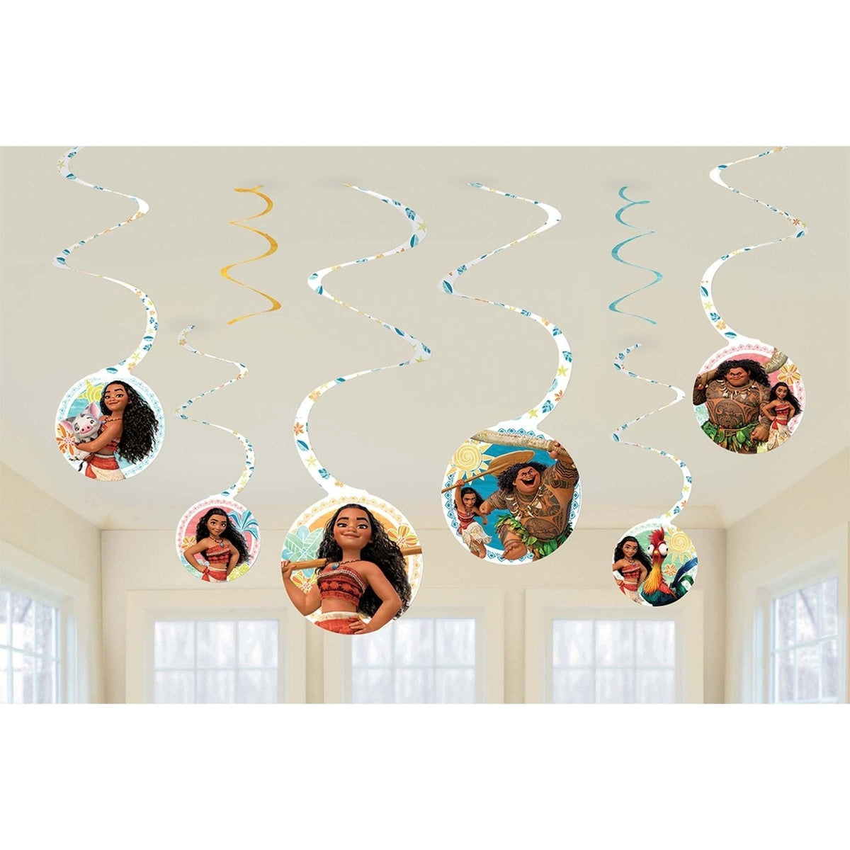 Disney Moana Moana Spiral Decorations