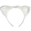 White Marabou Cat Ears