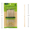 Eco Friendly Luciano 60-Pc 140Mm Wood Coffee Stick