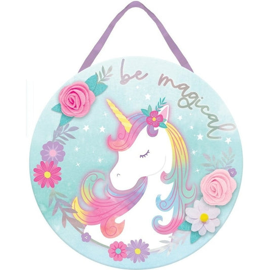 Enchanted Unicorn Chair Sign