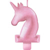 Enchanted Unicorn Metallic Birthday Candle