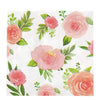 Floral Baby Beverage Napkins
