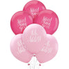 Floral Baby Latex Balloons - Asst. Colors