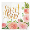 Floral Baby Luncheon Napkins