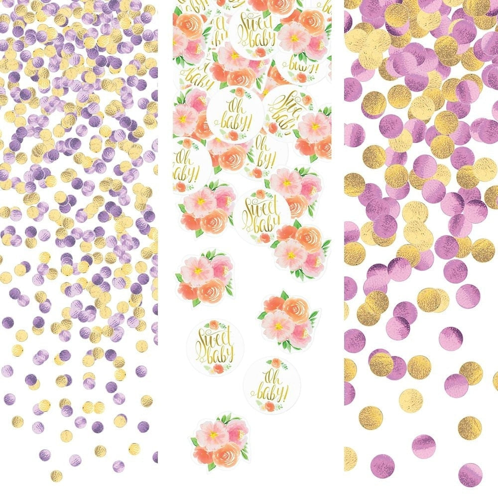 Floral Baby Value Confetti Pack