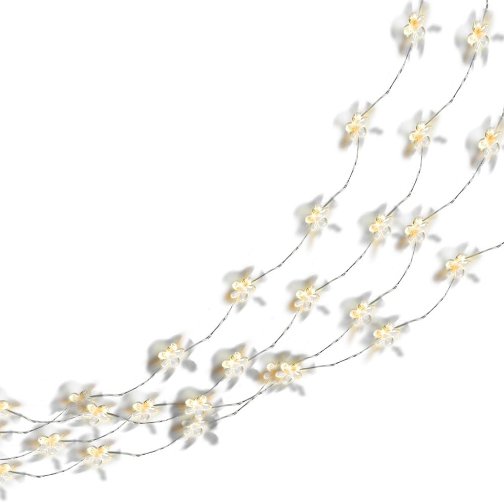 Flower Battery Operated Led Fairy String Lights