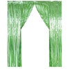 Foil Backdrop Curtain - 3' X 8' Lime Green