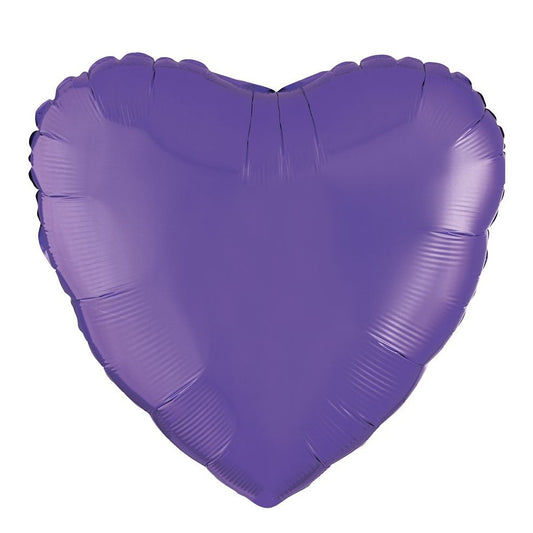 Foil Balloon - 18" Heart Purple