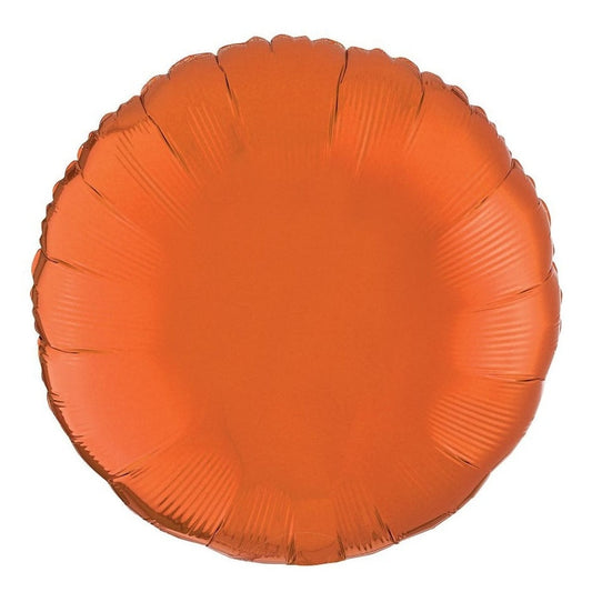 Foil Balloon - 18" Round Orange