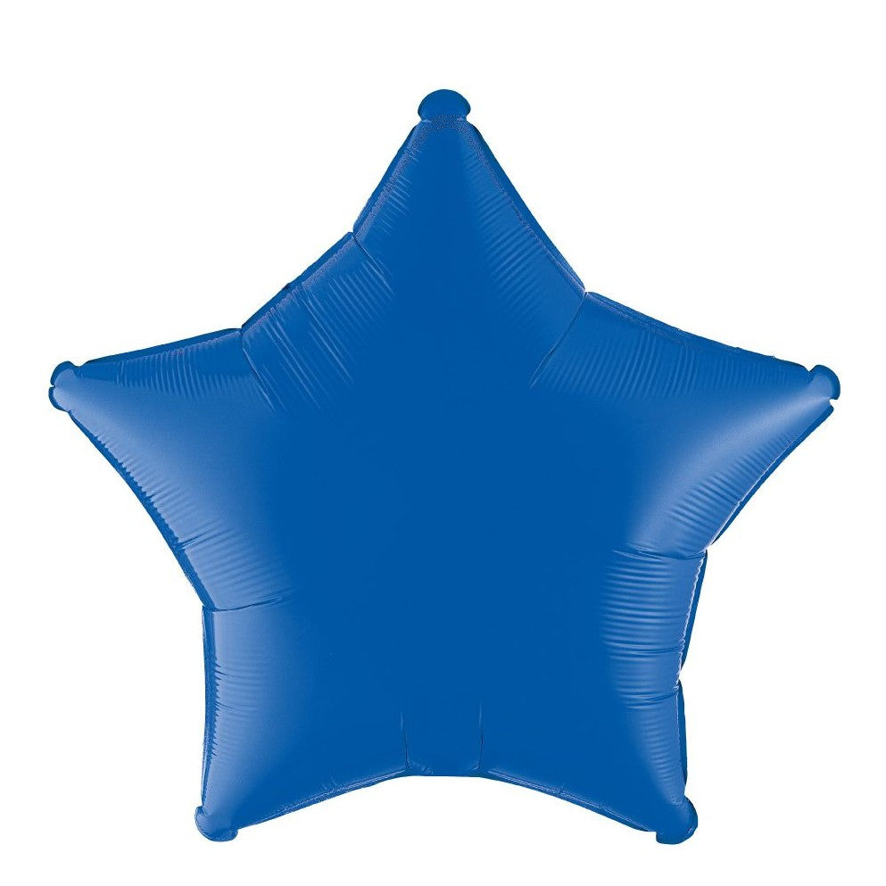 Foil Balloon - 18" Star Blue
