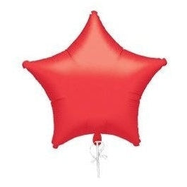 Foil Balloon - 18" Star Red