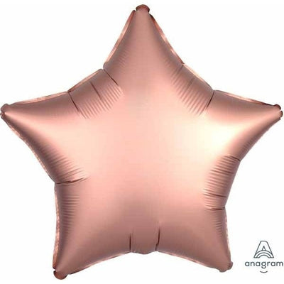Foil Balloon - 19" Star Satin Copper