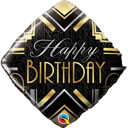 Foil Balloon - Art Deco Birthday