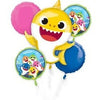 Foil Balloon - Bouquet Baby Shark