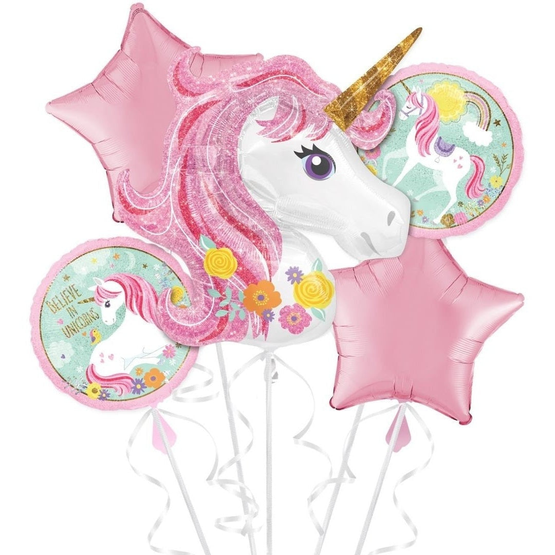 Foil Balloon - Bouquet Magical Unicorn