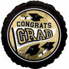 Foil Balloon - Congrats Grad Pennant Gold