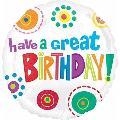 Foil Balloon - Great Birthday