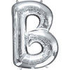 Foil Balloon - Jumbo Silver Letter B