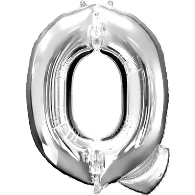 Foil Balloon - Jumbo Silver Letter Q