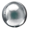 Foil Balloon - Orbz Silver