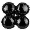 Foil Balloon - Quad 17" Black