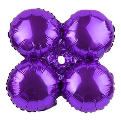 Foil Balloon - Quad 30" Purple