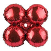 Foil Balloon - Quad 30" Red