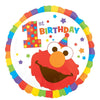 Foil Balloon - Sesame Street 1St Birthday